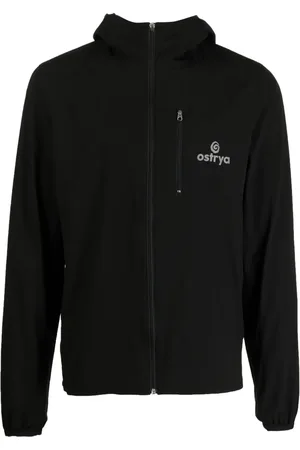 Ostrya Logo-print hooded jacket