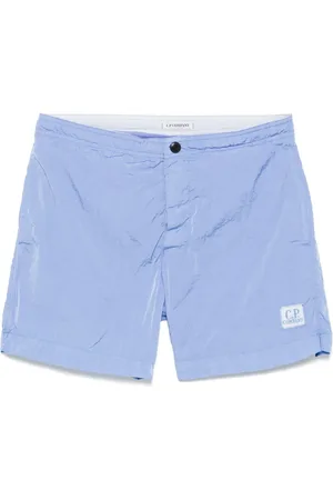 C.P. Company Logo-patch swim shorts