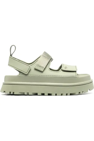 UGG GoldenGlow logo-embossed sandals