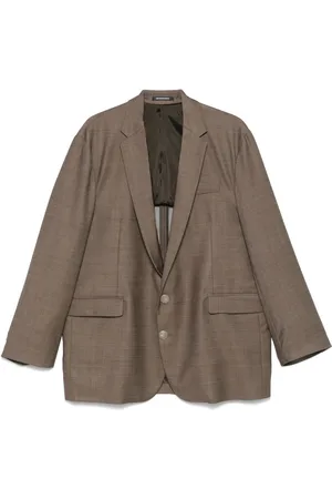 Emporio Armani Check-pattern blazer