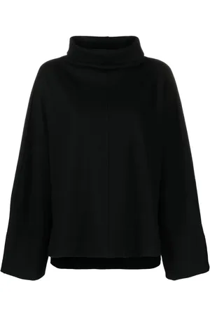 Issey Miyake Mock-neck wide-sleeved top