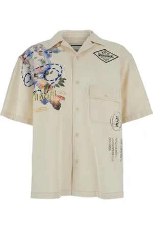 WOOYOUNGMI Cotton bowling shirt