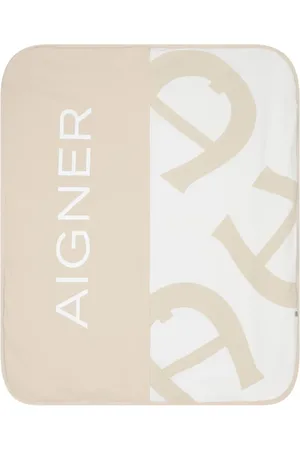 Aigner Logo baby blanket