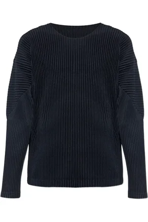 Issey Miyake Pliss??-effect T-shirt
