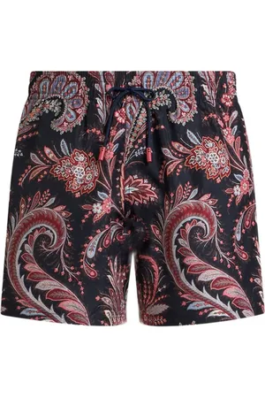Etro Paisley-print swim shorts