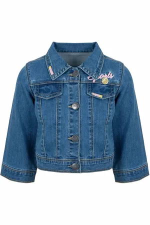 Lapin House Text-print jacket