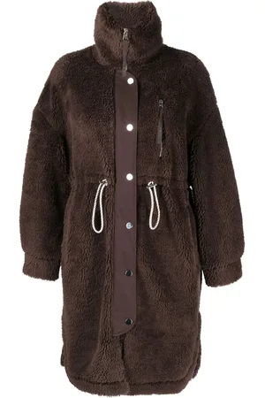 Varley Jones faux-shearling coat