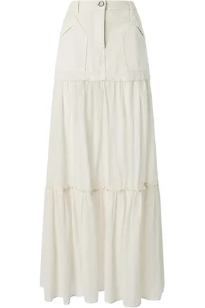 Pinko Tiered maxi skirt