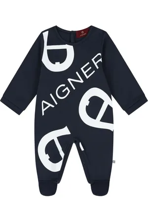 Aigner Logo-print babygrow