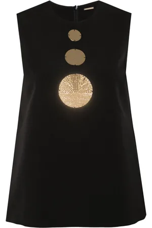 ALEXIS Amell coin-detail tank top