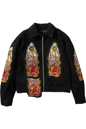Who Decides War Flame Glass jacket