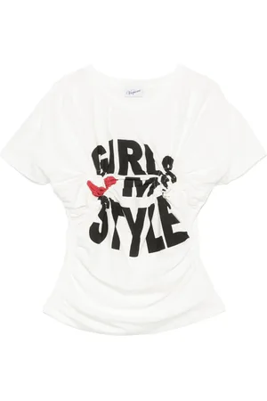 Vaquera Twist-detail T-shirt