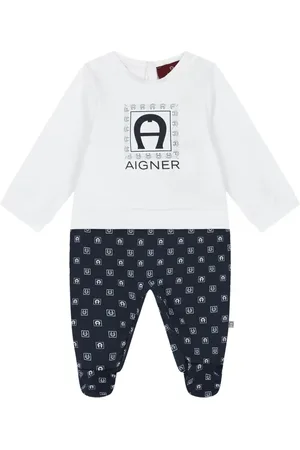 Aigner Logo-print babygrow