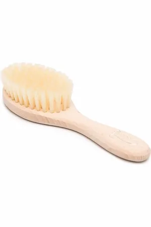 BONPOINT Wooden logo-print brush