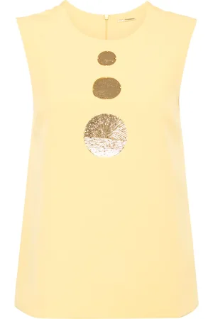 ALEXIS Amell coin-detail tank top