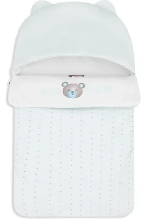 Aigner Bear-motif logo baby nest