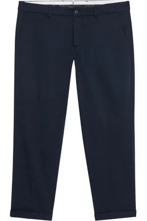 Brooks Brothers Creased straight trousers
