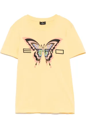 Etro Logo-embroidered T-shirt