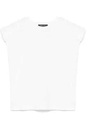 Fabiana Filippi Ruffle-detailed T-shirt