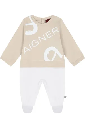 Aigner Logo-print babygrow