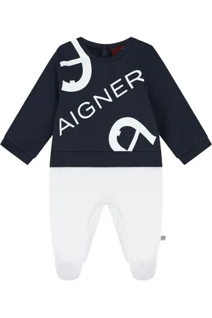 Aigner Logo-print babygrow