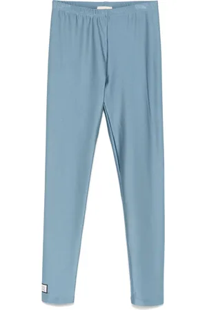 DOUUOD KIDS Logo-appliqu?? leggings