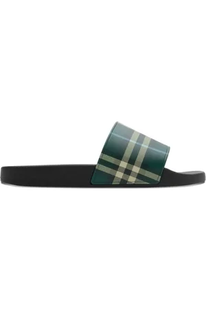 Burberry Checked slides