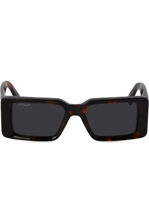 OFF-WHITE Milano tortoiseshell-effect tinted sunglasses