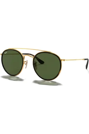 Ray-Ban Double-bridge round-frame sunglasses