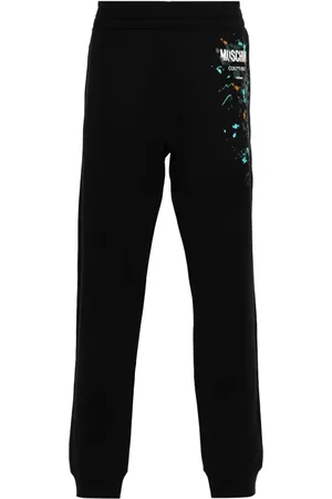 Moschino Logo-print cotton track pants