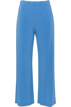 LE TRICOT PERUGIA Elasticated-waistband cropped trousers