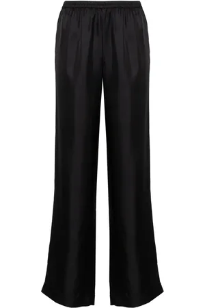 Loulou de Saison Alera wide-leg silk trousers