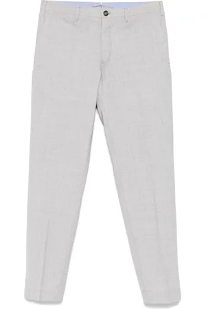 Incotex M??lange-effect trousers
