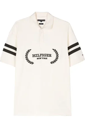 Tommy Hilfiger Monotype Stripe cotton polo shirt