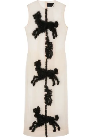 Simone Rocha Creature midi dress