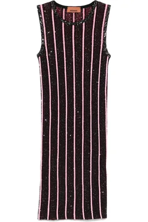Missoni Sequined ribbed mini dress