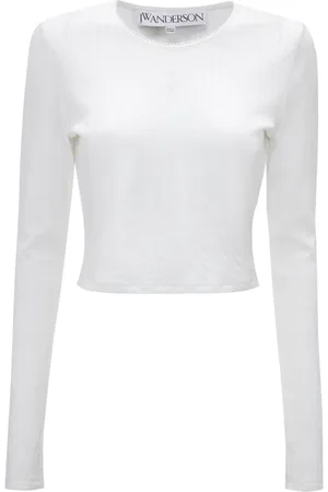 J.W.Anderson Logo-jacquard cotton T-shirt