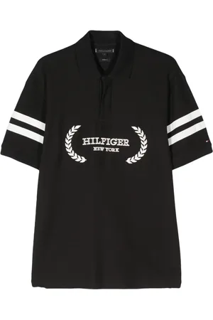 Tommy Hilfiger Monotype Stripe cotton polo shirt