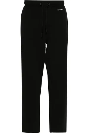 Calvin Klein Logo-print drawstring track pants