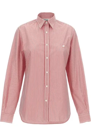 Moschino Oca-embroidered shirt
