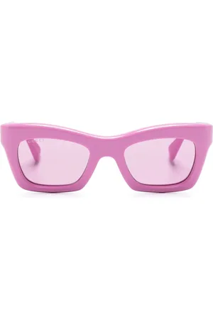 Gucci Rectangle-frame sunglasses