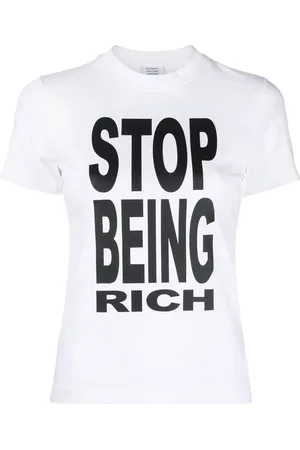Vetements Slogan print T-shirt