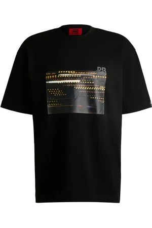 HUGO BOSS Graphic-print cotton T-shirt