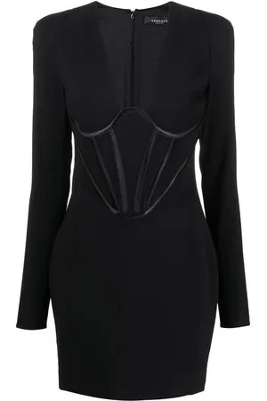 VERSACE Corset-style minidress