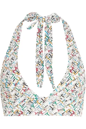 Tommy Hilfiger Logo-print bikini top