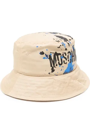 Moschino Logo-print bucket hat