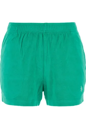 Sporty & Rich SRC velour shorts