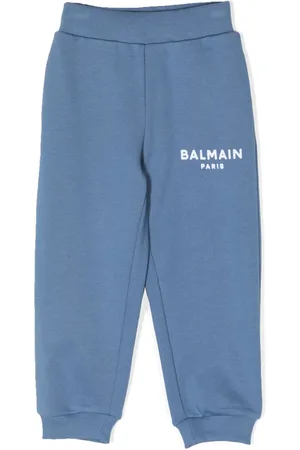 Balmain Logo-print cotton track pants