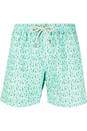 MC2 SAINT BARTH Mojito-print drawstring swim shorts