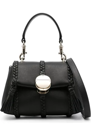 Chloé Penelope braid-detail satchel bag